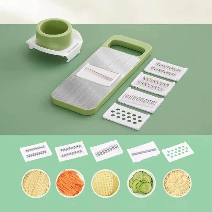 Premium 7-in-1 Vegetable Cutter & Peeler – Multi-Functional Kitchen Slicer, Chopper & Peeling Tool