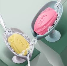 🧼 Luxury Mint Soap Dish with Self-Draining Design – Stylish Bathroom Soap Holder