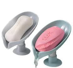 🧼 Luxury Mint Soap Dish with Self-Draining Design – Stylish Bathroom Soap Holder