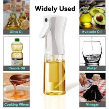 Premium Oil Spray Bottle for Cooking – Fine Mist Olive Oil Sprayer | Refillable Kitchen Oil Dispenser for Air Fryer, Baking & BBQ