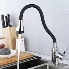 Premium Flexible Kitchen Sink Faucet – 360° Rotating Tap with Dual Spray Modes