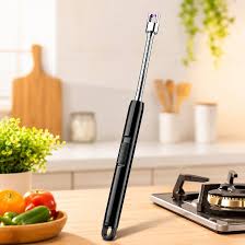 Rechargeable Electric Arc Lighter with Flexible Neck – Windproof &amp; Safe for Kitchen