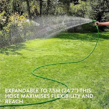 100FT Magic Expandable Garden Hose Pipe – Flexible Water Hose with 7-Pattern Spray Nozzle