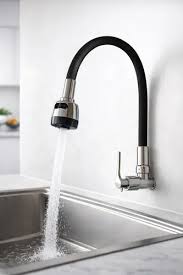 Premium Flexible Kitchen Sink Faucet – 360° Rotating Tap with Dual Spray Modes